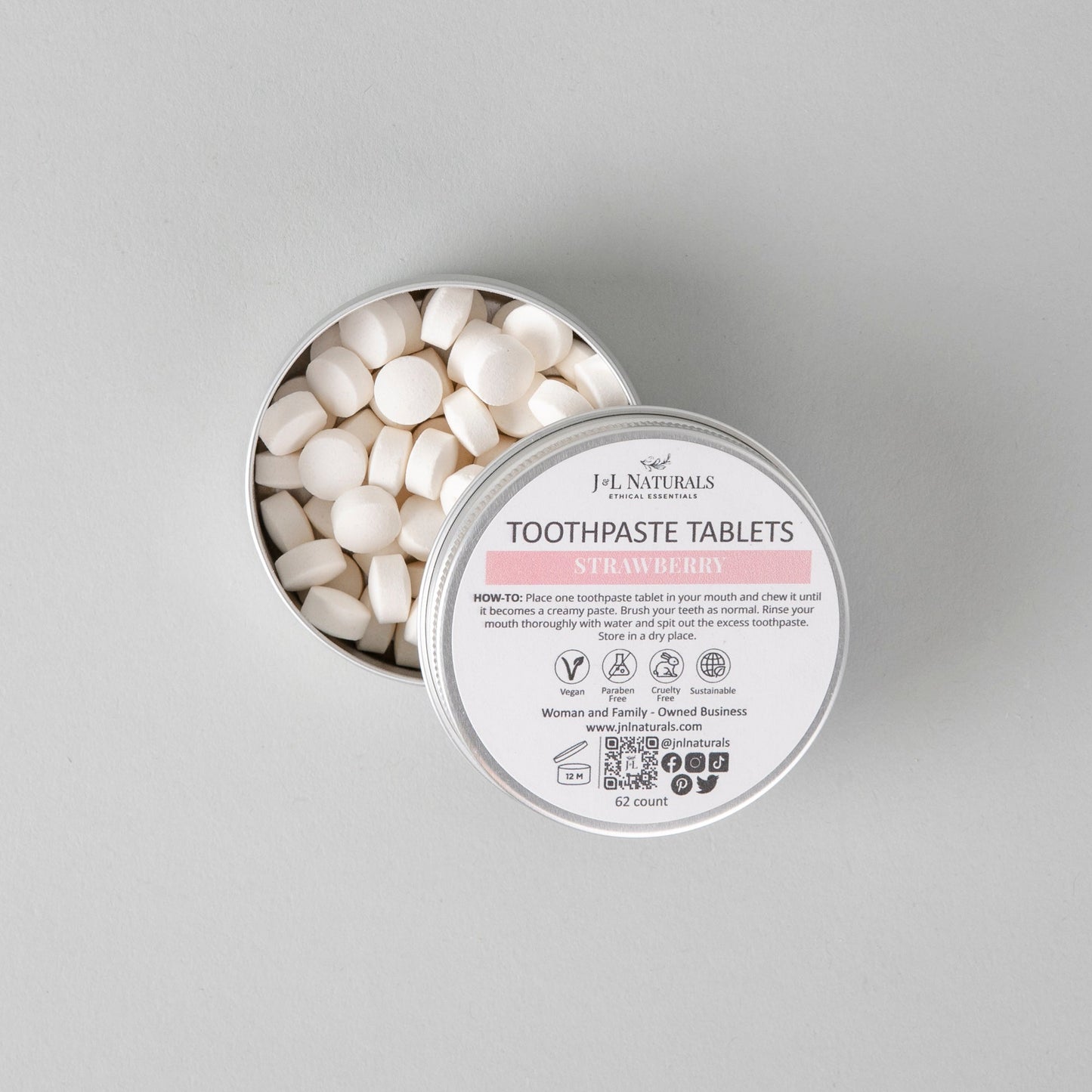 Toothpaste Tablets I J&L Naturals